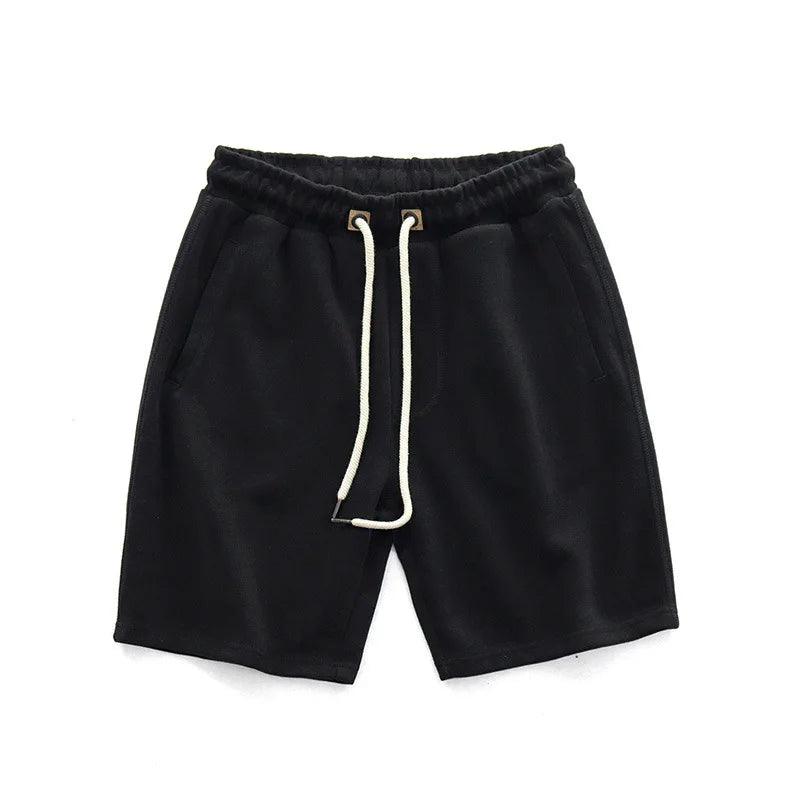 Shorts Herre – Strikkede Træningsshorts med Snøre