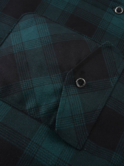 Skjortejakke Herre – Overshirt-jakke med hætte til efterår, overgangsvejr og hverdag
