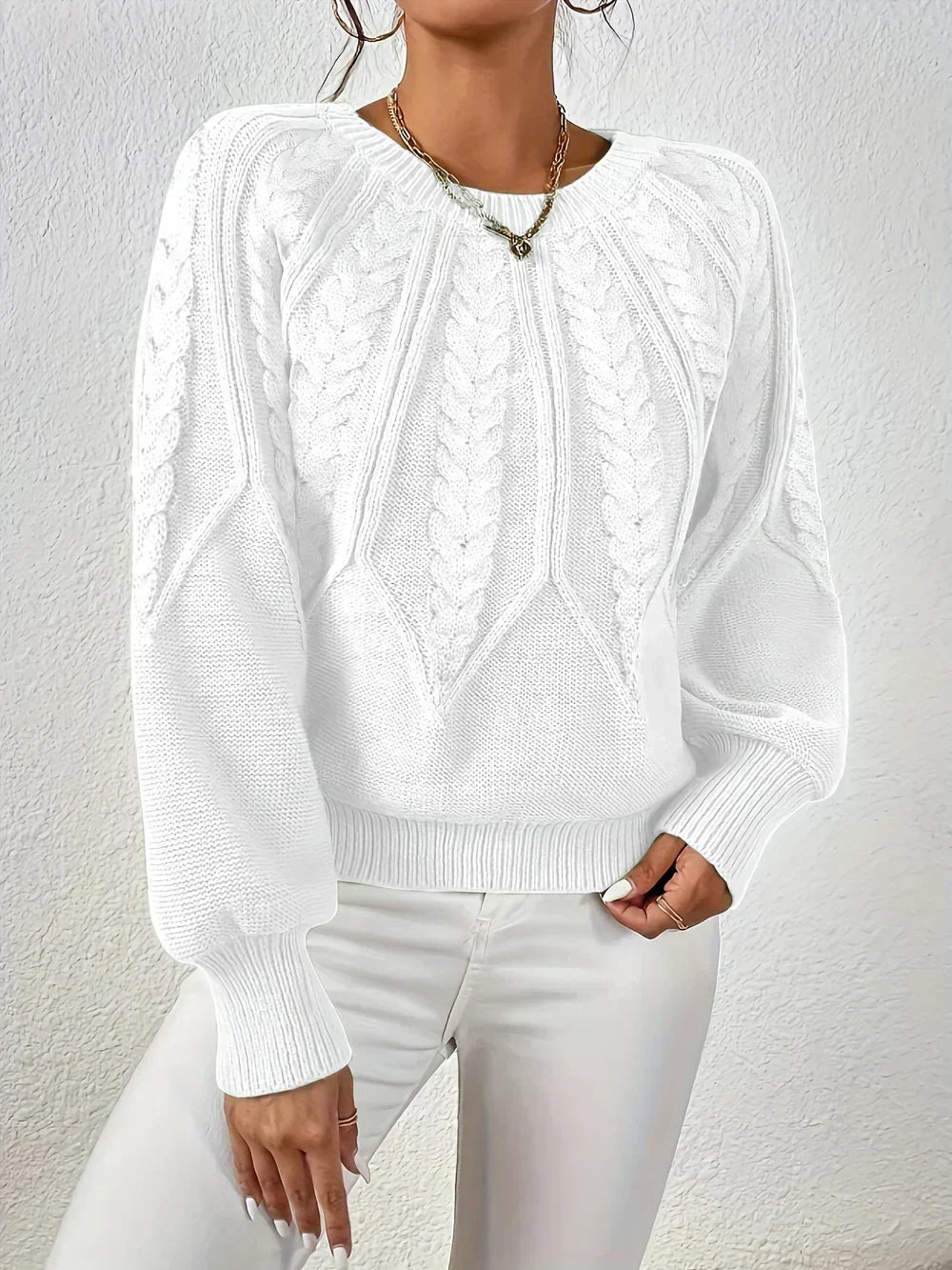 Striktrøje Dame – Moderne Pullover med Blød Pasform