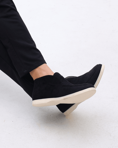 Loafers Herre – Klassiske Slip-On Sko i Ruskindslook