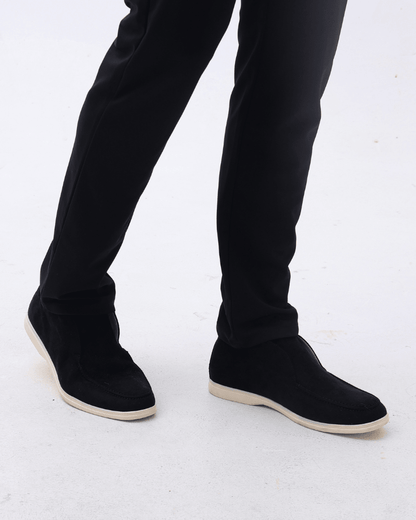 Loafers Herre – Klassiske Slip-On Sko i Ruskindslook
