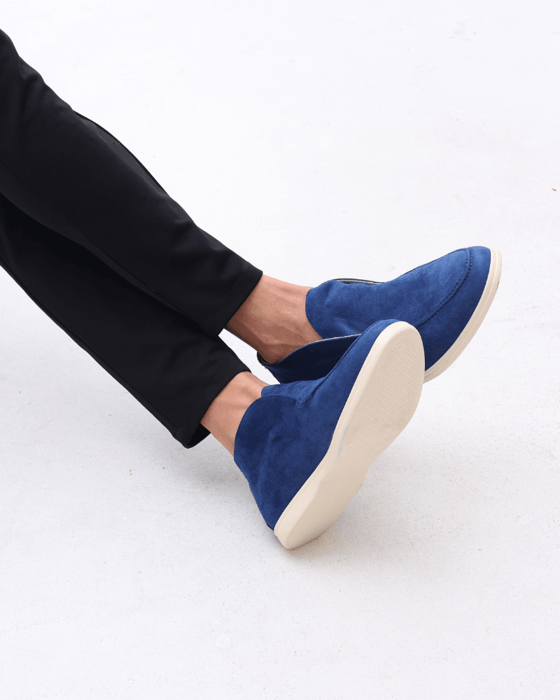 Loafers Herre – Klassiske Slip-On Sko i Ruskindslook
