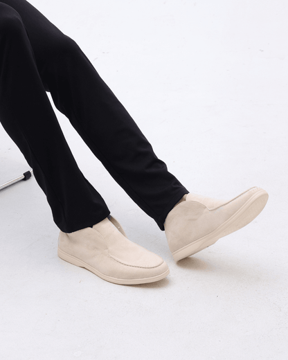Loafers Herre – Klassiske Slip-On Sko i Ruskindslook
