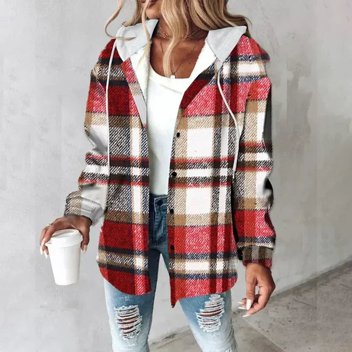 Ternet Cardigan Dame – Foret Strikcardigan med Knapper