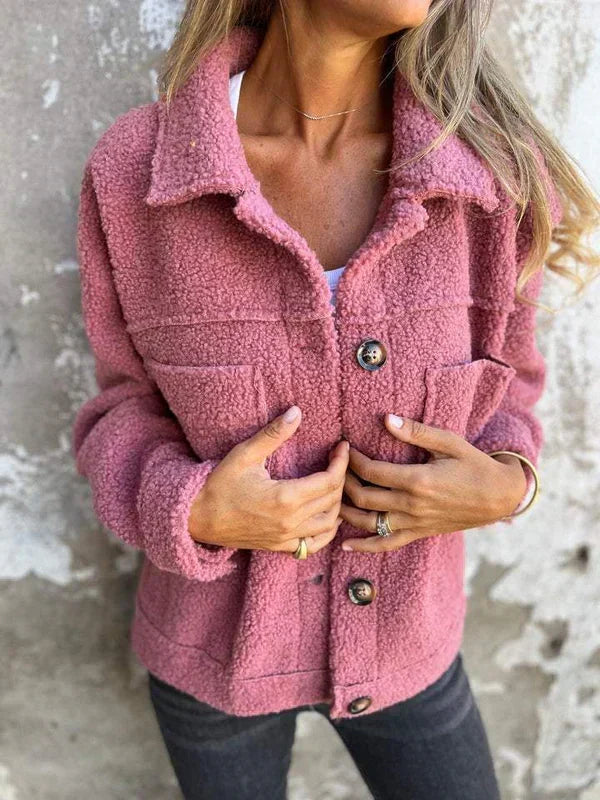 Jakke Dame – Elegant Overgangsjakke med Reverskrave