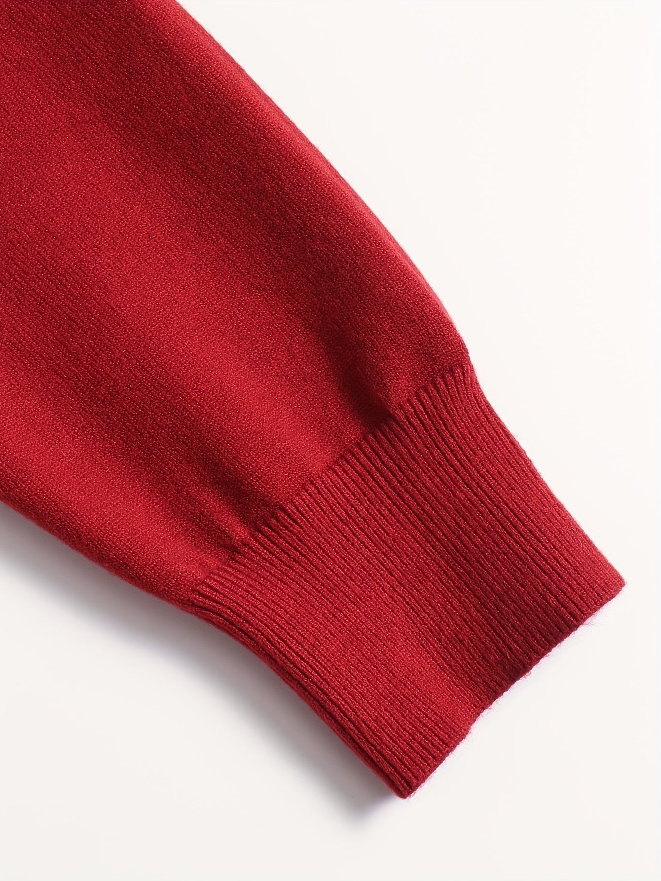 Striktrøje Herre – Pullover med høj hals og klassisk design til hverdag, arbejde og lag-på-lag i Sort og Hvid – Everett