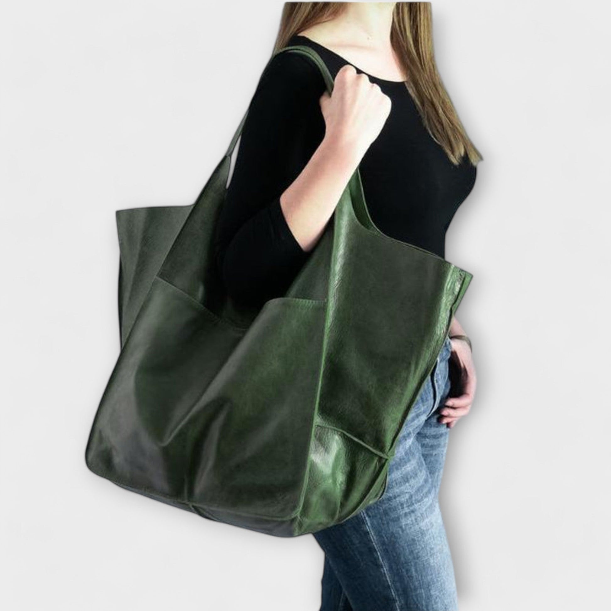 Weekendtaske Dame – Rummelig rejsetaske med oversized pasform til hverdag, arbejde og rejse