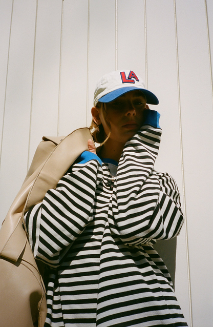 Paula | Striped Round-Neck Pullover