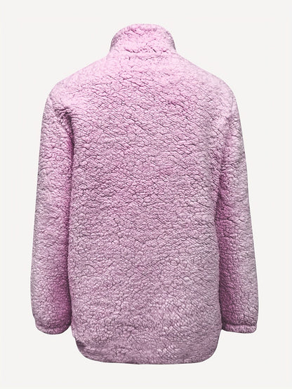 Half-Zip Pullover Dame – Afslappet Striktrøje med Lynlås
