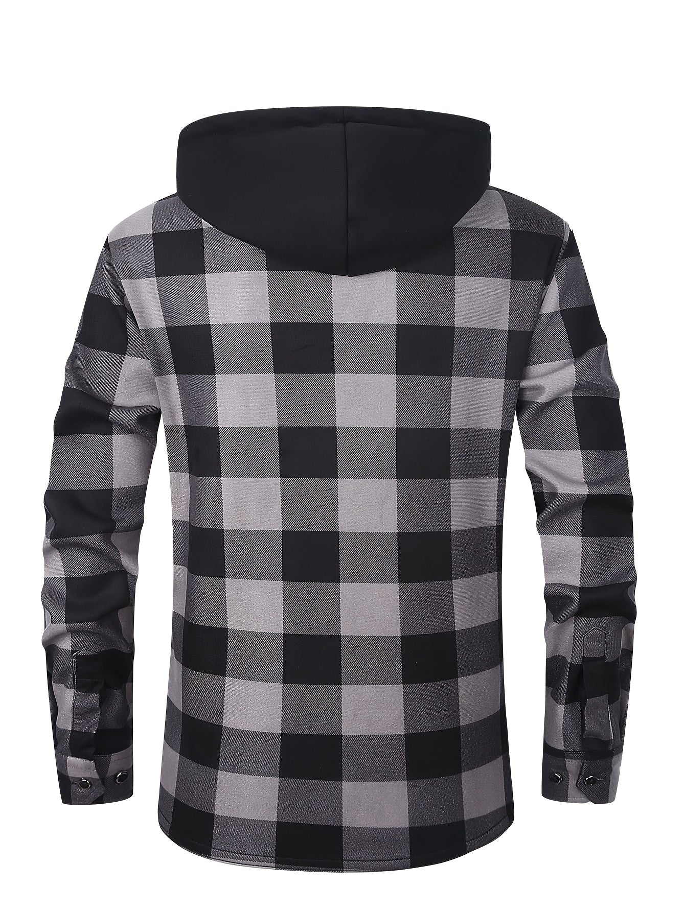 Skjortejakke Herre – Overshirt-jakke med hætte til efterår, overgangsvejr og hverdag
