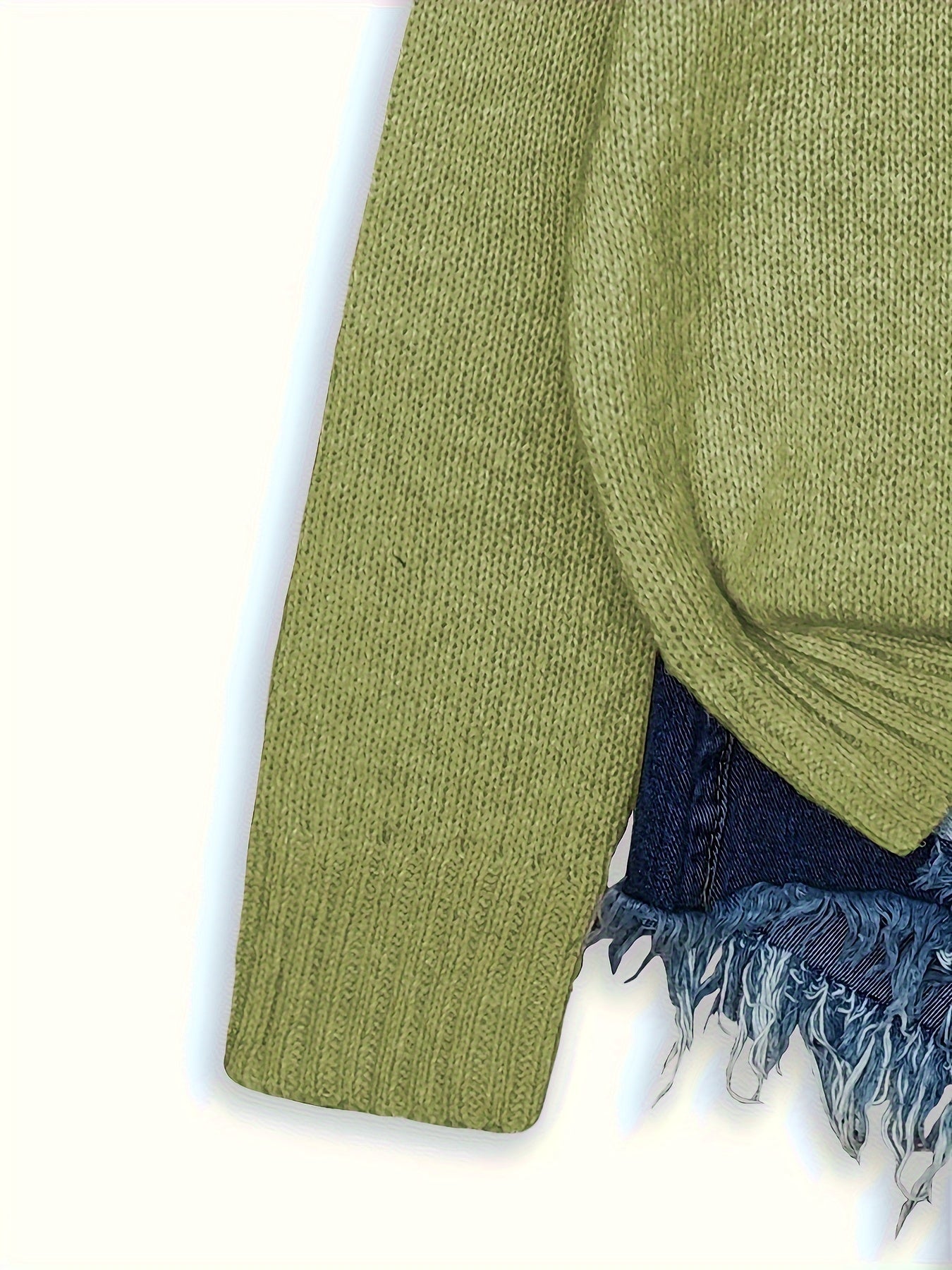 Striktrøje Dame – Pullover med katteprint og mønstret design til hverdag, arbejde og lag-på-lag