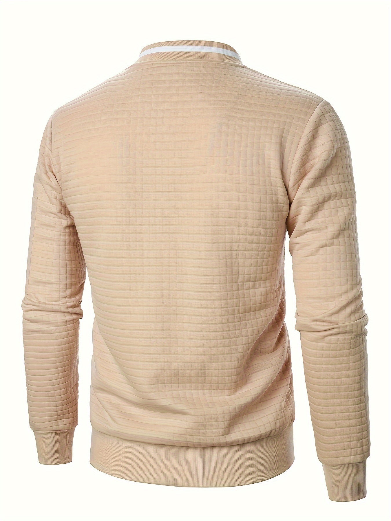 Raymond | Textured Zip-Up Bomber Jacket