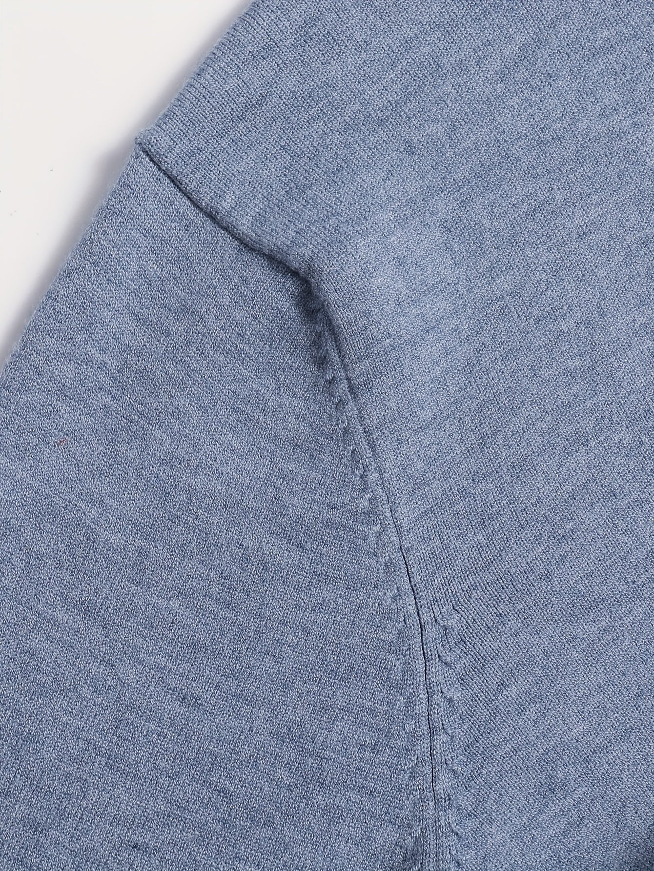 Striktrøje Herre – Pullover med høj hals og klassisk design til hverdag, arbejde og lag-på-lag i Sort og Hvid – Everett