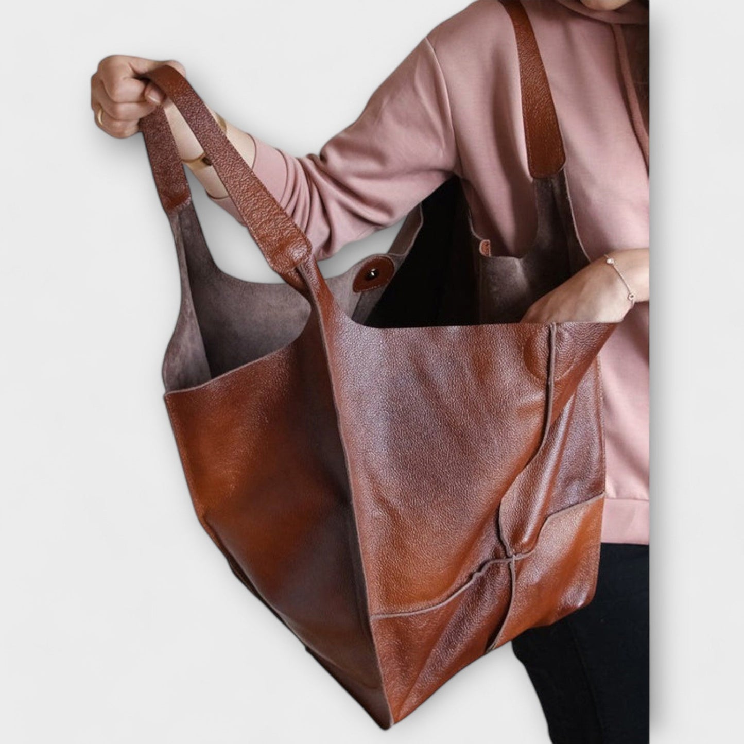 Weekendtaske Dame – Rummelig rejsetaske med oversized pasform til hverdag, arbejde og rejse