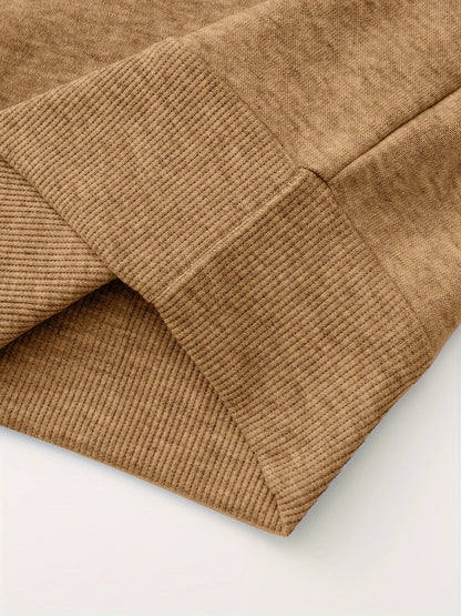 Half-Zip Pullover Herre – Klassisk Striktrøje med Lynlås