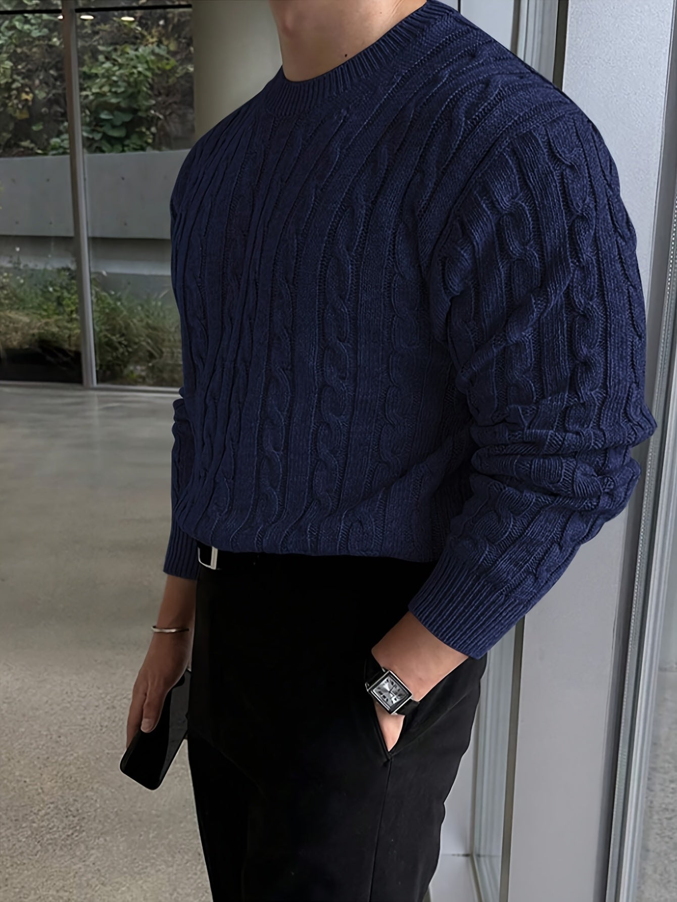 Preston | Twisted Cable Pullover Sweater