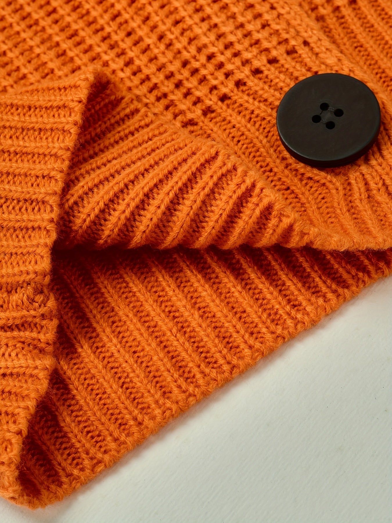 Ribstriktrøje Dame – Klassisk Langærmet Pullover