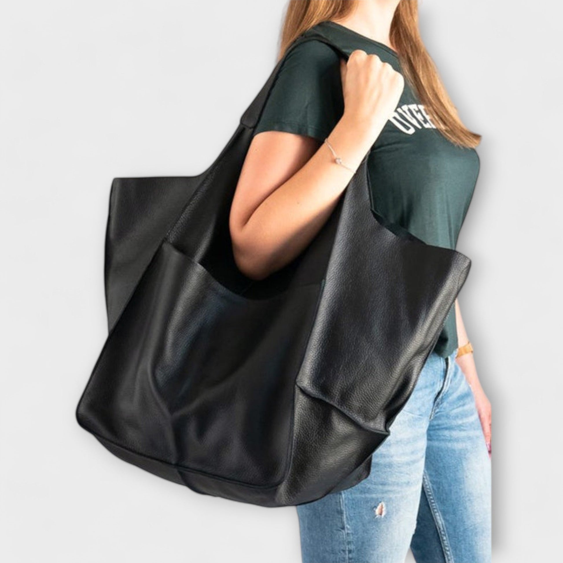 Weekendtaske Dame – Rummelig rejsetaske med oversized pasform til hverdag, arbejde og rejse