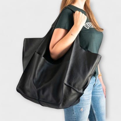 Weekendtaske Dame – Rummelig rejsetaske med oversized pasform til hverdag, arbejde og rejse