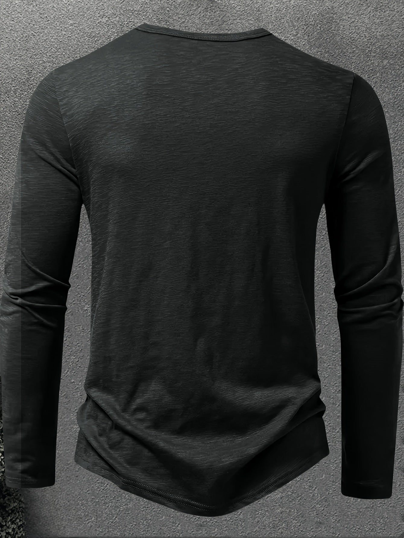 Henley Trøje Herre – Langærmet henley med klassisk design til hverdag, arbejde og lag-på-lag i Militærgrøn og Khaki – Dalton