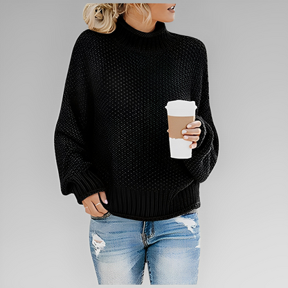 Vintertrøje Dame – Varm Strikpullover med Stilfuldt Design