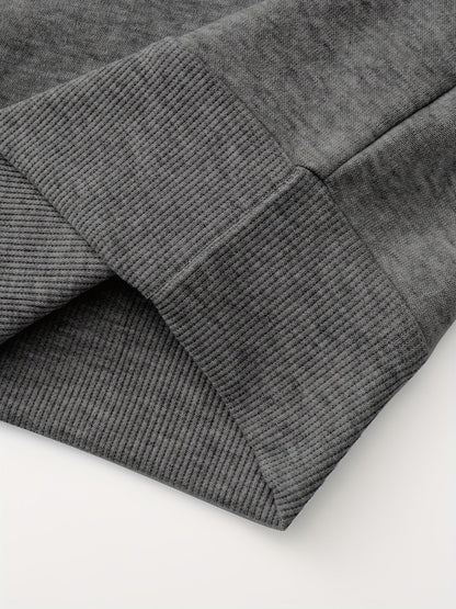 Half-Zip Pullover Herre – Klassisk Striktrøje med Lynlås