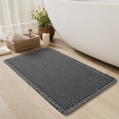 AbsorbEase | Skridsikker Bademåtte med Vaffeldesign 9
