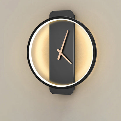 AuraTime | Minimalistisk Digital Vægur med LED-display 0
