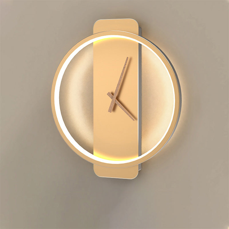 AuraTime | Minimalistisk Digital Vægur med LED-display 9