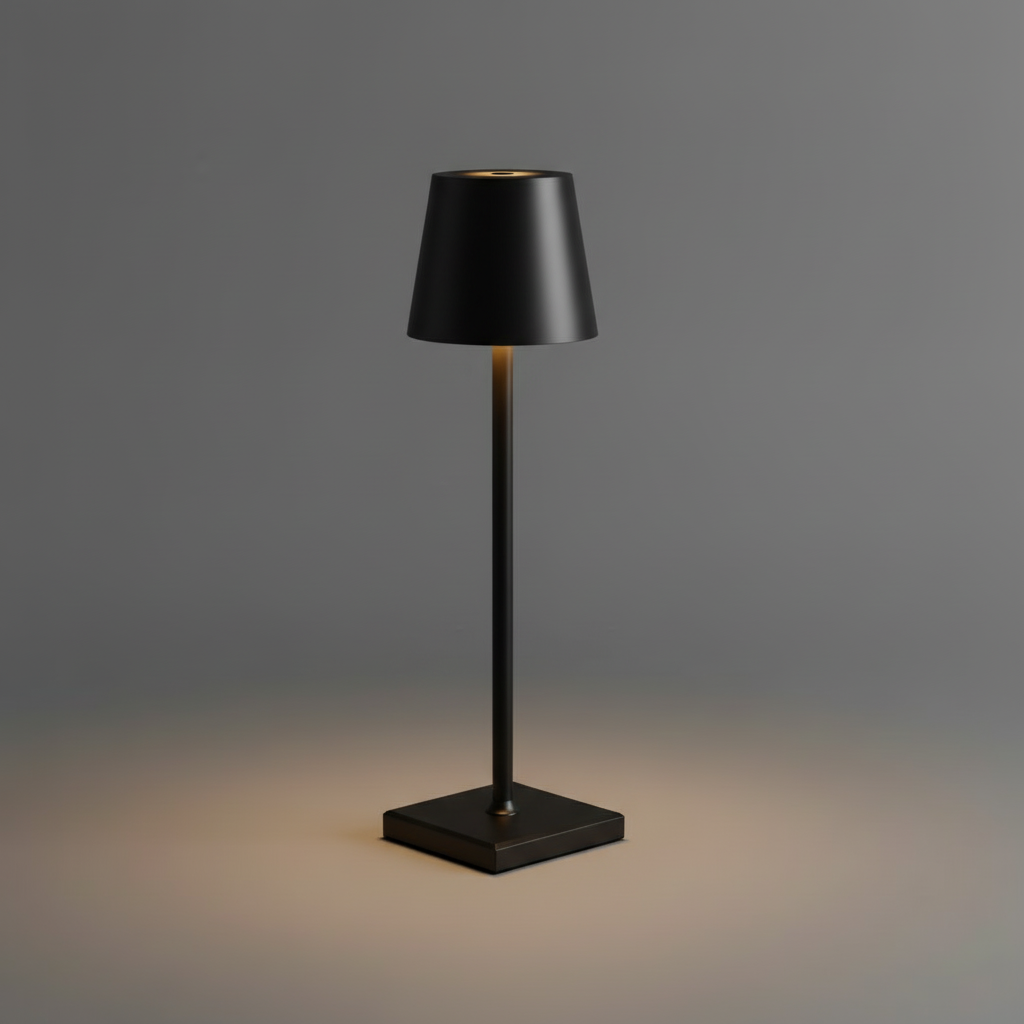 ClassicLume | Trådløs Bordlampe Genopladelig Elegant Design