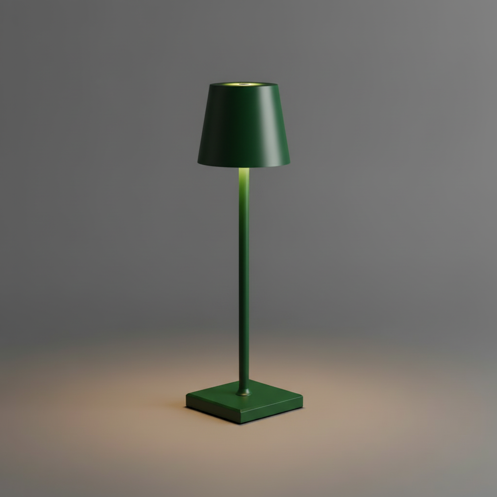 ClassicLume | Trådløs Bordlampe Genopladelig Elegant Design