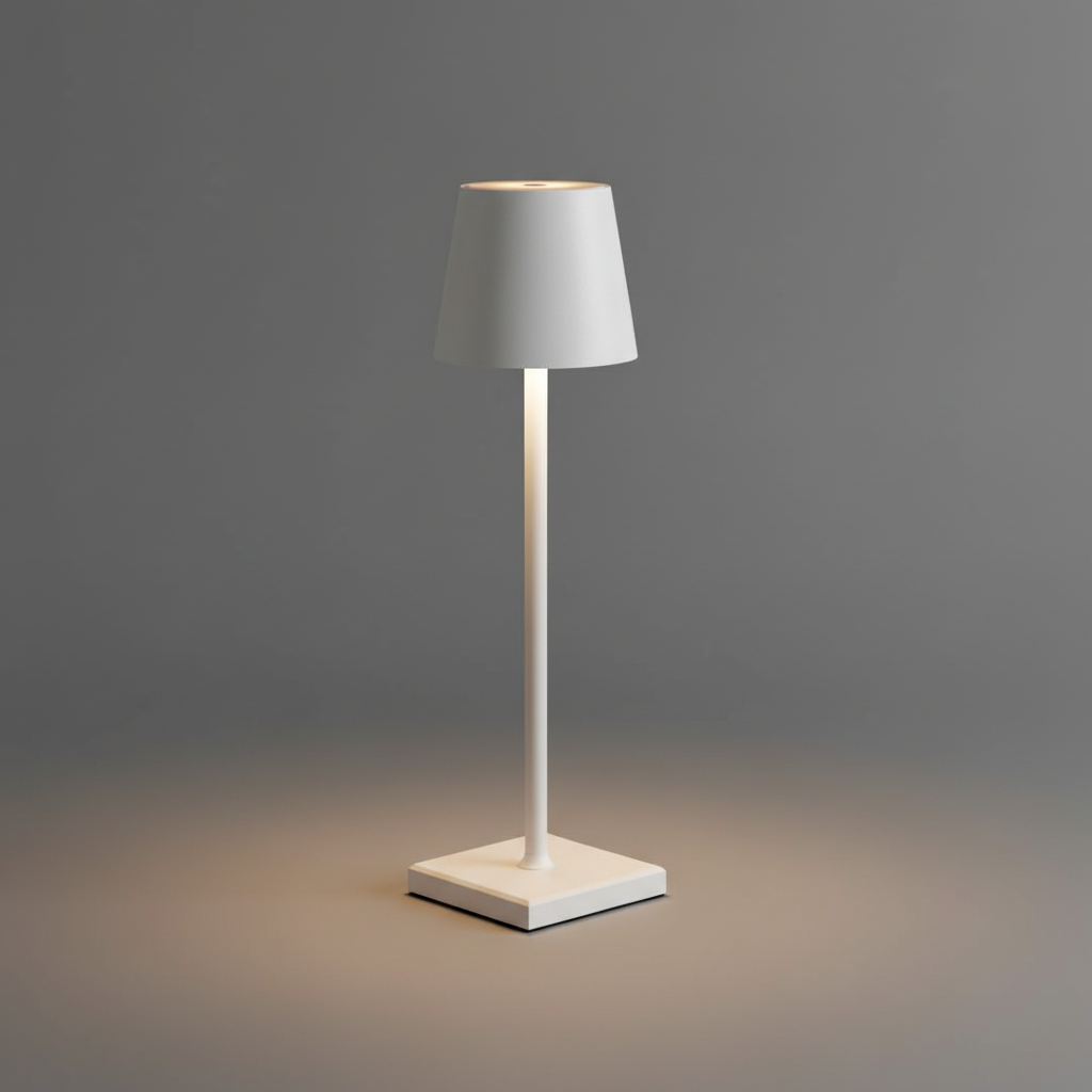 ClassicLume | Trådløs Bordlampe Genopladelig Elegant Design