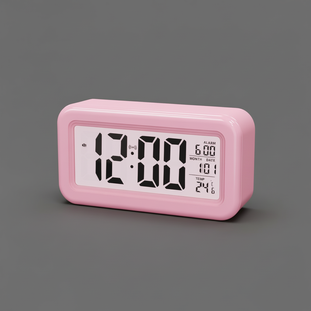 BrightWake | Vækkeur med Lys og Digital LCD-skærm