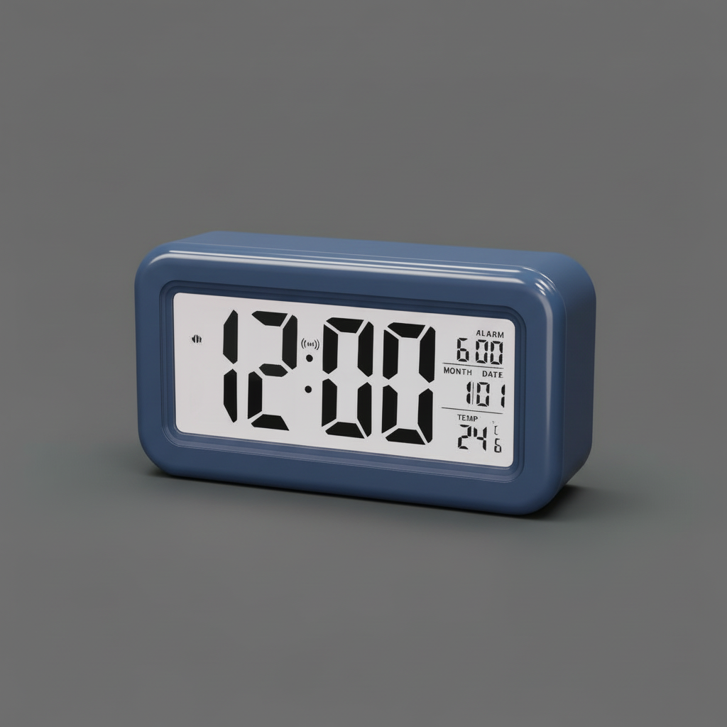 BrightWake | Vækkeur med Lys og Digital LCD-skærm