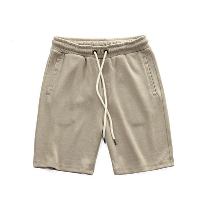 Shorts Herre – Strikkede Træningsshorts med Snøre