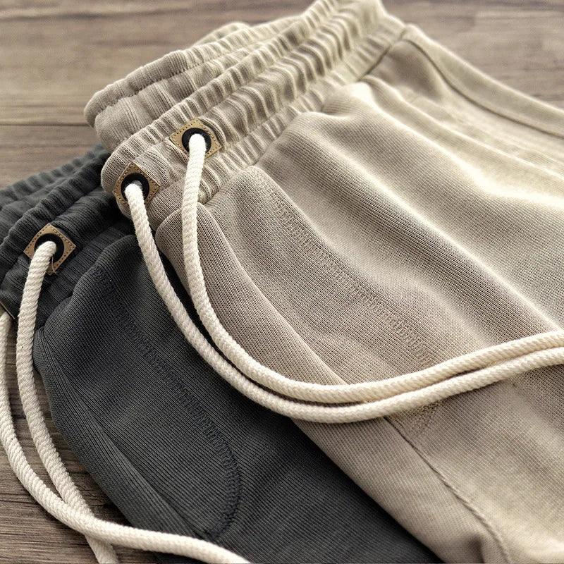 Shorts Herre – Strikkede Træningsshorts med Snøre
