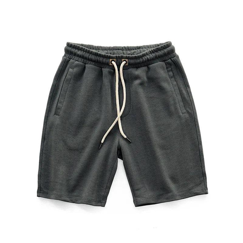 Shorts Herre – Strikkede Træningsshorts med Snøre