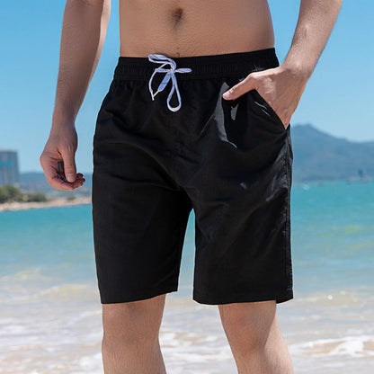 Badeshorts Dame – Ensfarvede Strandshorts til Sommer og Ferie