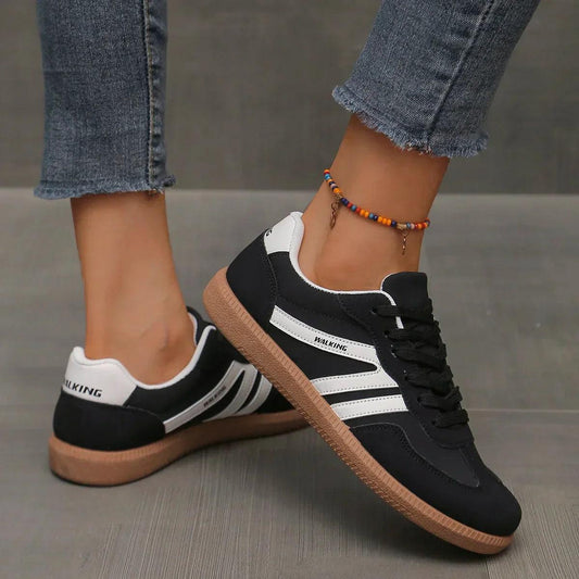 Stacey | Dame Afslappede Sneakers med Gummisål