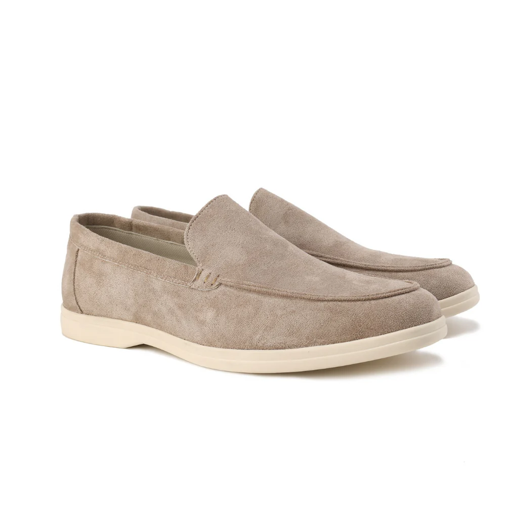 Loafers Herre – Klassiske Ruskindsloafers til Hverdag