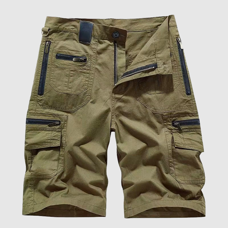 Cargo Shorts Herre – Strukturerede Bermuda Shorts med Lommer
