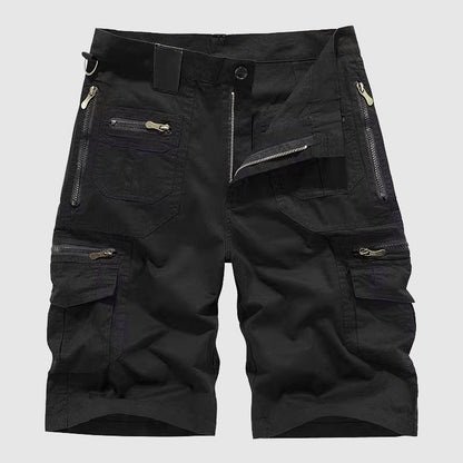 Cargo Shorts Herre – Strukturerede Bermuda Shorts med Lommer