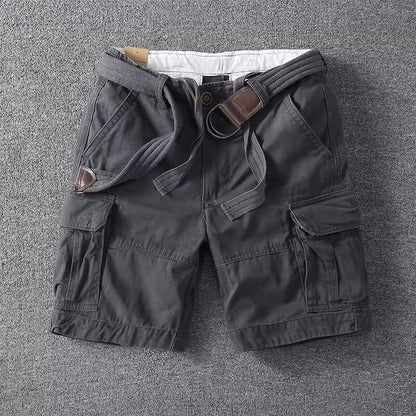 Cargo Shorts Herre – Multi-Pocket Bermuda Shorts med Justerbar Talje