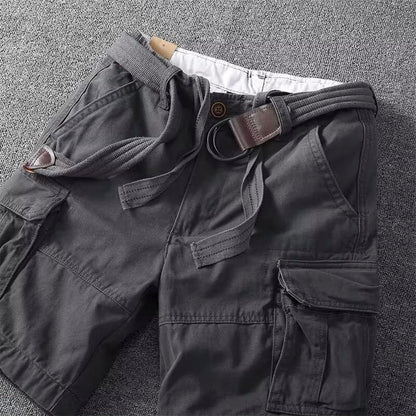 Cargo Shorts Herre – Multi-Pocket Bermuda Shorts med Justerbar Talje