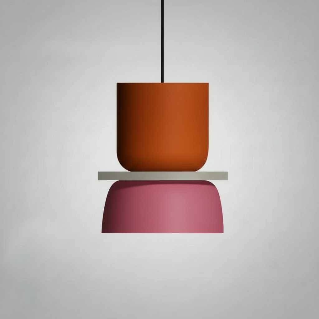 MeloGlow | Skandinavisk Pendel Lampe i Pastel Farver