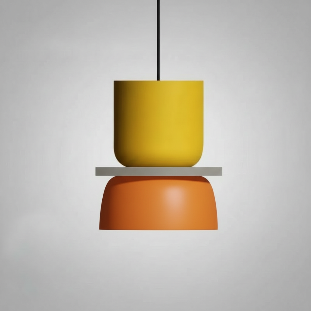 MeloGlow | Skandinavisk Pendel Lampe i Pastel Farver