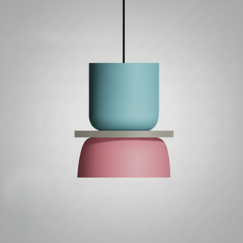 MeloGlow | Skandinavisk Pendel Lampe i Pastel Farver