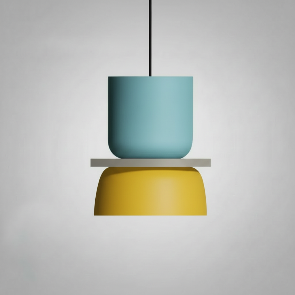 MeloGlow | Skandinavisk Pendel Lampe i Pastel Farver