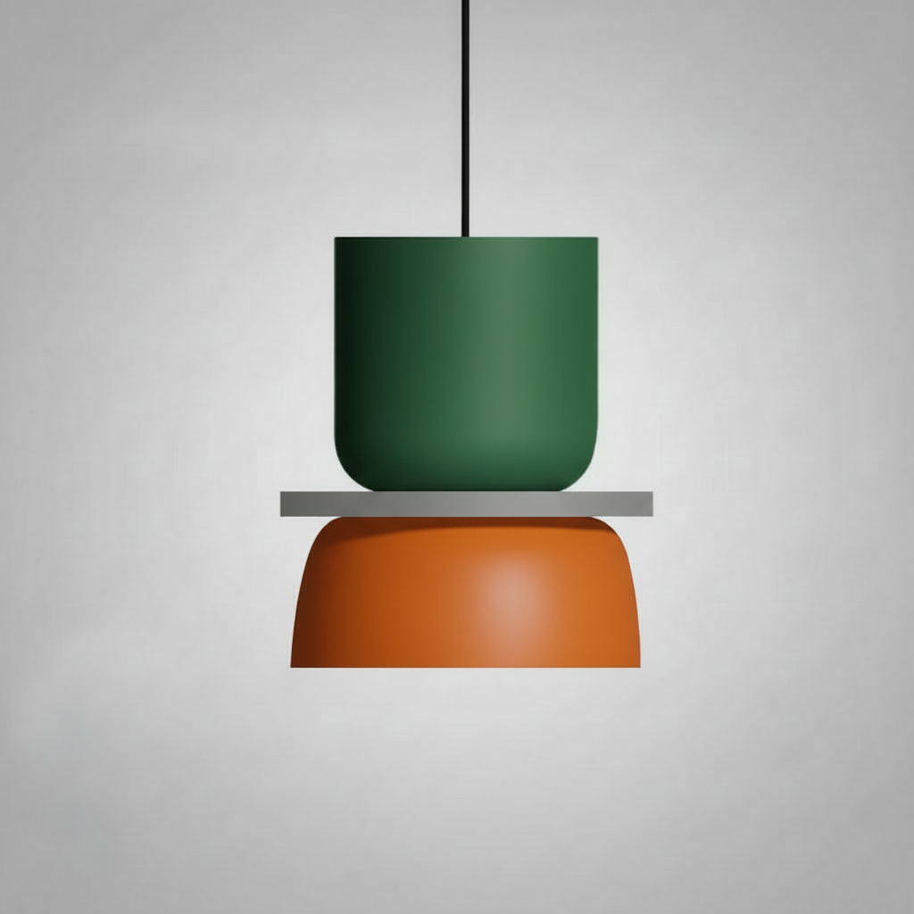 MeloGlow | Skandinavisk Pendel Lampe i Pastel Farver
