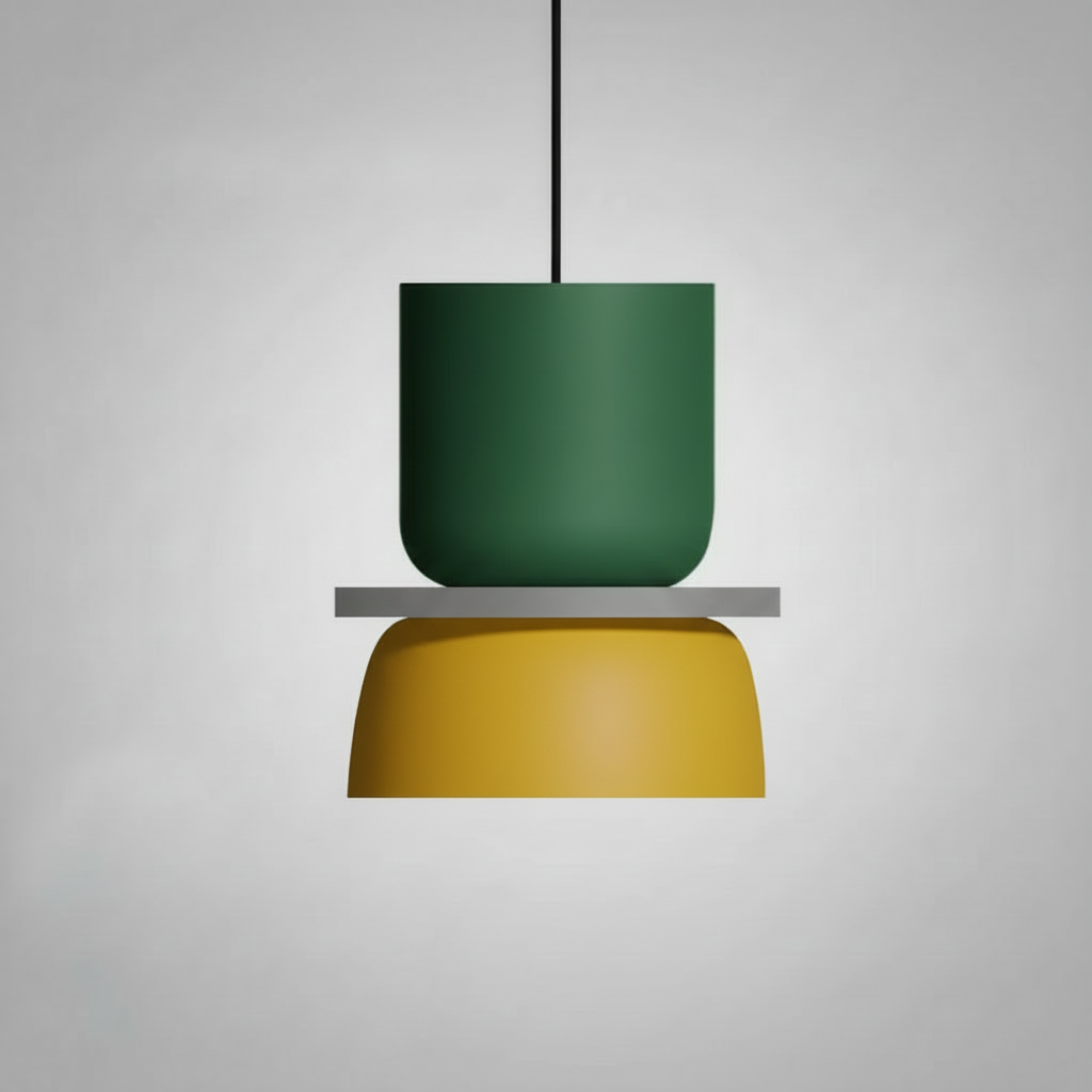 MeloGlow | Skandinavisk Pendel Lampe i Pastel Farver